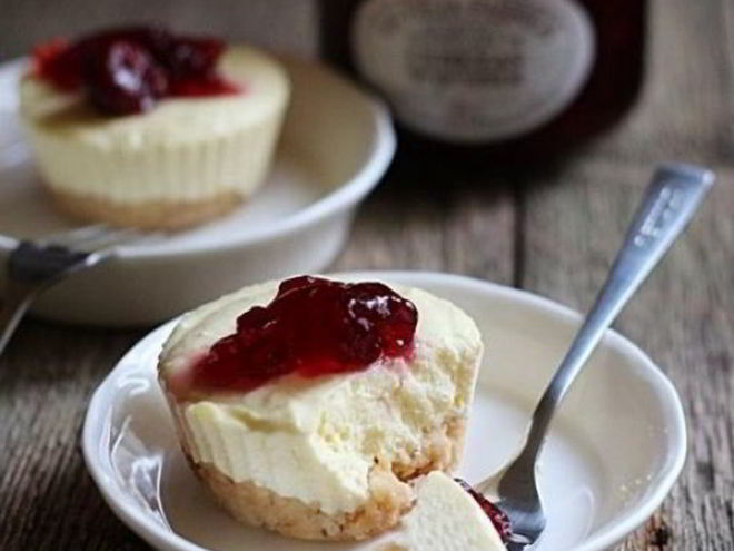 Рецепт мини чизкейк из печенья за 5 минут