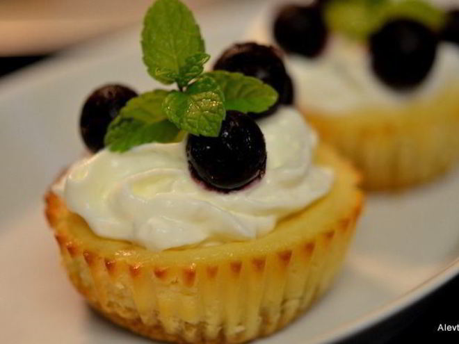 Рецепт мини-чизкейков