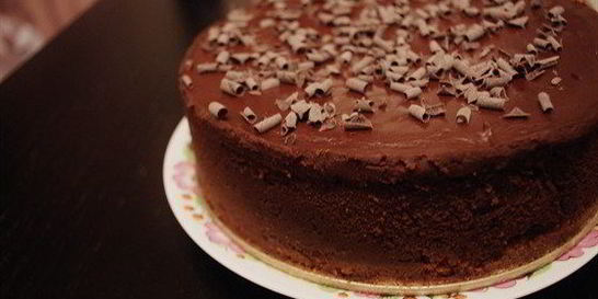 Насыщенный шоколадный чизкейк