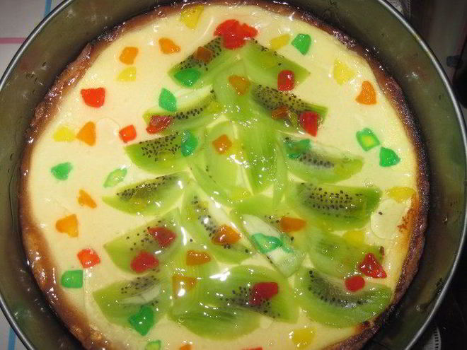 Рецепт новогоднего чизкейка