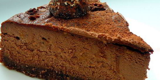 Ну очень шоколадный чизкейк