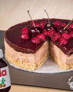 Праздничный чизкейк с Нутеллой