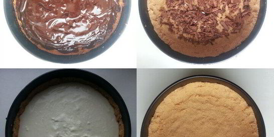 Шоколадно-имбирный чизкейк