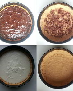 Шоколадно-имбирный чизкейк