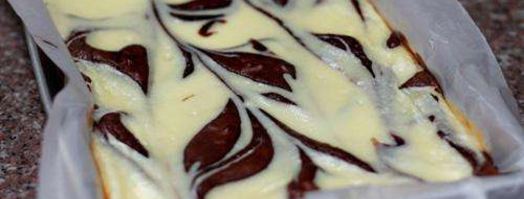 шоколадный чизкейк брауни. Шаг 15