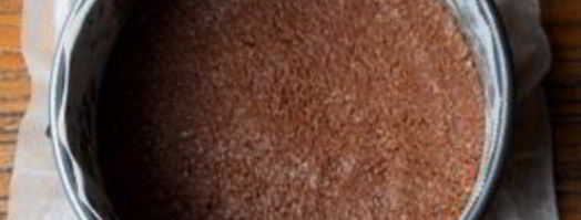 шоколадный чизкейк с вишней. Шаг 2