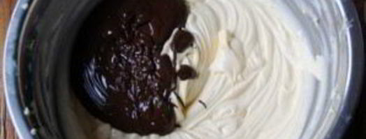 шоколадный чизкейк с вишней. Шаг 5