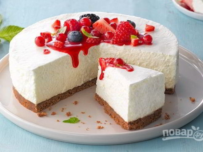 Рецепт сырного чизкейка