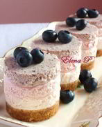 Тройные ягодные чизкейки