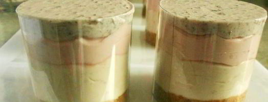 тройные ягодные чизкейки. Шаг 15