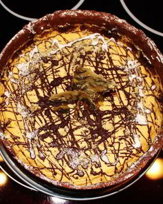 Тыквенный чизкейк на основе теста пипаркук