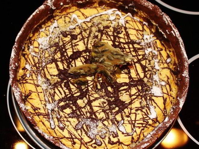 Рецепт тыквенного чизкейка на основе теста пипаркук