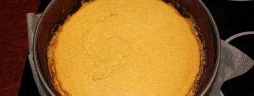 тыквенный чизкейк на основе теста пипаркук. Шаг 3