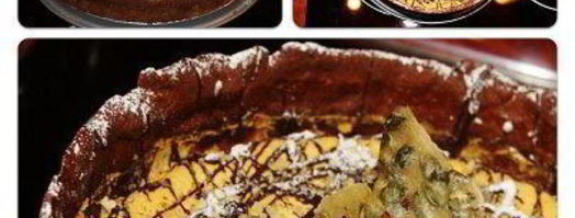 тыквенный чизкейк на основе теста пипаркук. Шаг 4