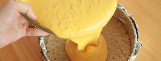 тыквенный чизкейк осень. Шаг 12