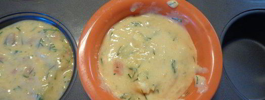 тыквенные мини-чизкейки с лососем. Шаг 12