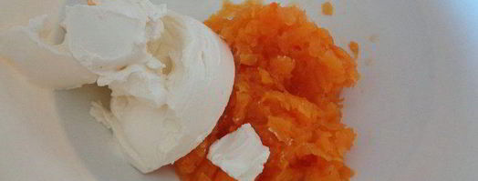 тыквенные мини-чизкейки с лососем. Шаг 5