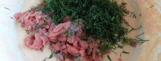 тыквенные мини-чизкейки с лососем. Шаг 9