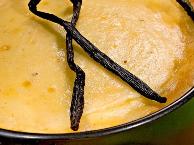 Рецепт ванильного чизкейка с грецкими орехами