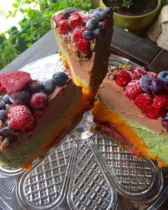 Веганский Чизкейк Радуга