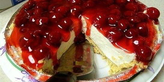 Вишневый чизкейк