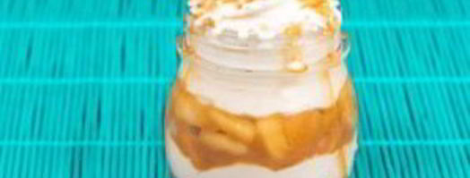 яблочный чизкейк в баночках. Шаг 4