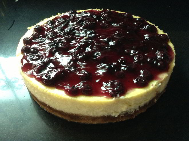 Рецепт ягодного чизкейка