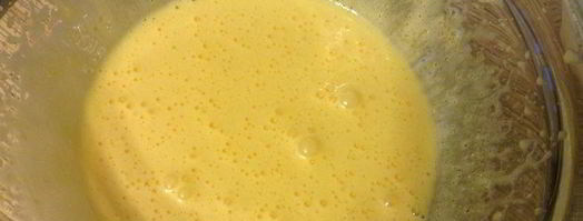 японский чизкейк с ягодным соусом. Шаг 3