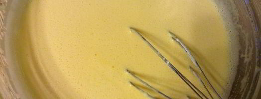 японский чизкейк с ягодным соусом. Шаг 4