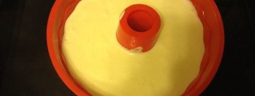 японский чизкейк с ягодным соусом. Шаг 7