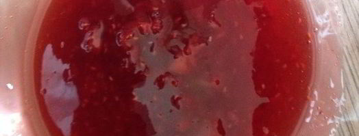 японский чизкейк с ягодным соусом. Шаг 8