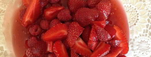 японский чизкейк с ягодным соусом. Шаг 9