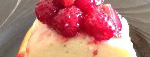 японский чизкейк с ягодным соусом. Шаг 10