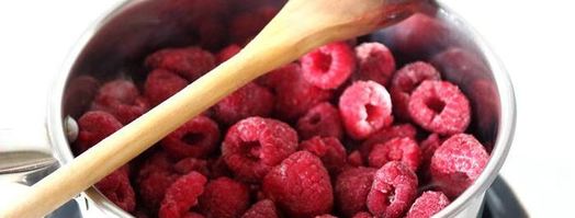 японский хлопковый чизкейк с малиновым курдом. Шаг 9