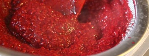 японский хлопковый чизкейк с малиновым курдом. Шаг 10