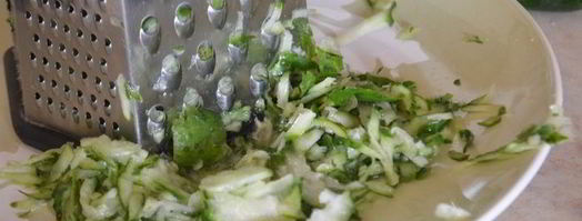 закусочный чизкейк из брынзы и огурца. Шаг 3