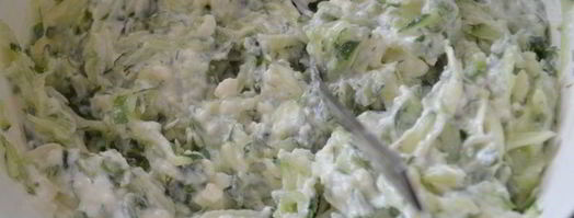 закусочный чизкейк из брынзы и огурца. Шаг 9