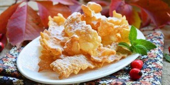 Домашний хворост к чаю