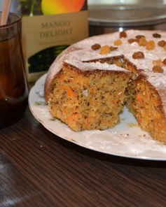 Английский морковный кекс