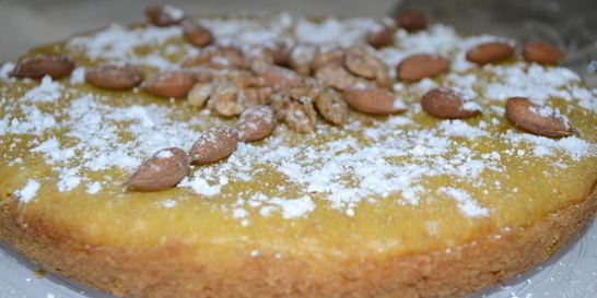 Апельсиновый кекс из мультиварки