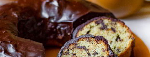 апельсиновый кекс с шоколадом. Шаг 17