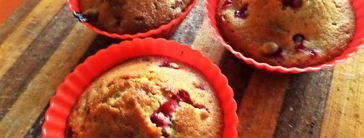 бруснично-шоколадные кексы. Шаг 11