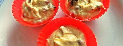 бруснично-шоколадные кексы. Шаг 10