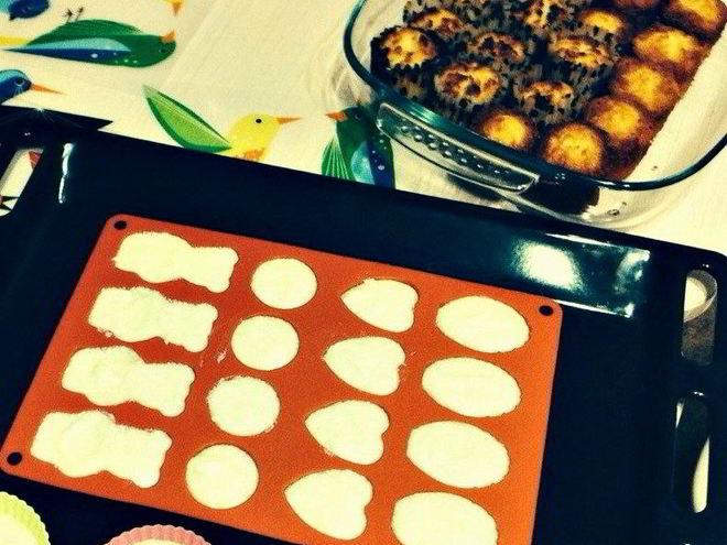 Рецепт быстрых ванильных кексов