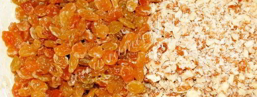 домашний кекс с орехами и изюмом. Шаг 8