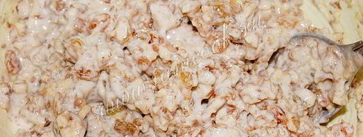 домашний кекс с орехами и изюмом. Шаг 9