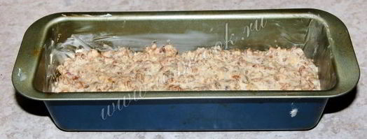 домашний кекс с орехами и изюмом. Шаг 11