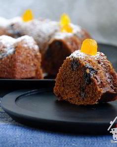 Имбирный кекс с черносливом