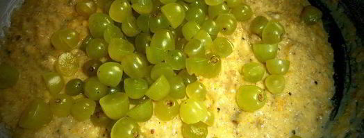 кабачковые кексы с виноградом и семечками. Шаг 14