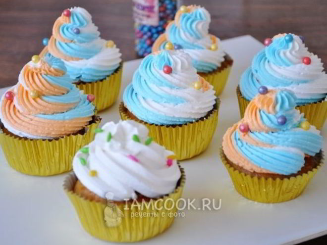 Рецепт капкейков классических